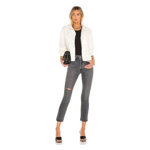 Revolve Levis Premium 501 Skinny in Dark Side Of The Moon Size W 28 L 28 Grey